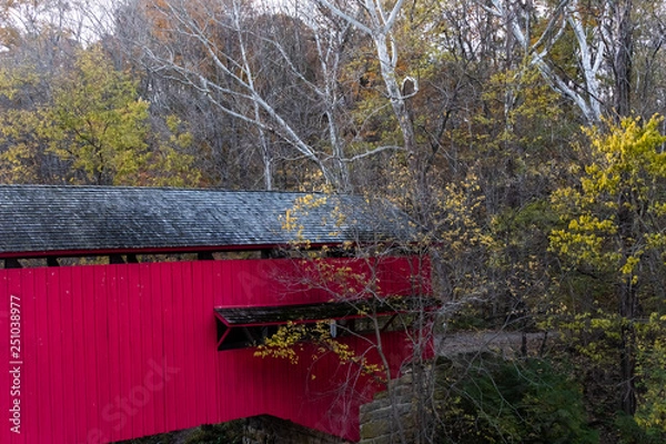 Obraz Covered bridge