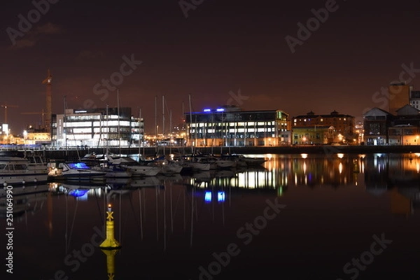 Obraz Belfast at night