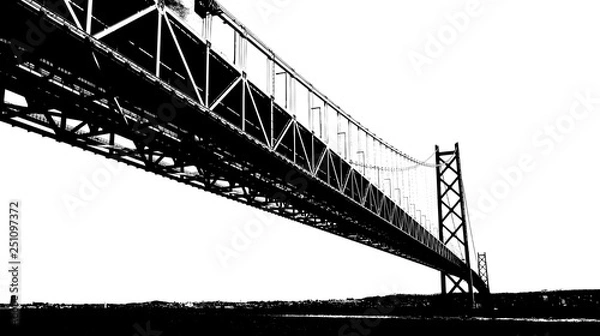 Fototapeta 明石海峡大橋