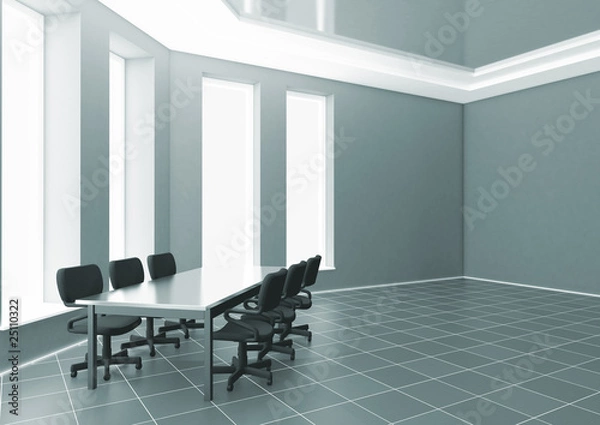 Fototapeta Negotiating table