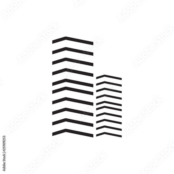 Obraz Building logo icon design template