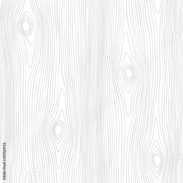 Fototapeta Seamless wooden pattern. Wood grain texture. Dense lines. Abstract background. Vector illustration