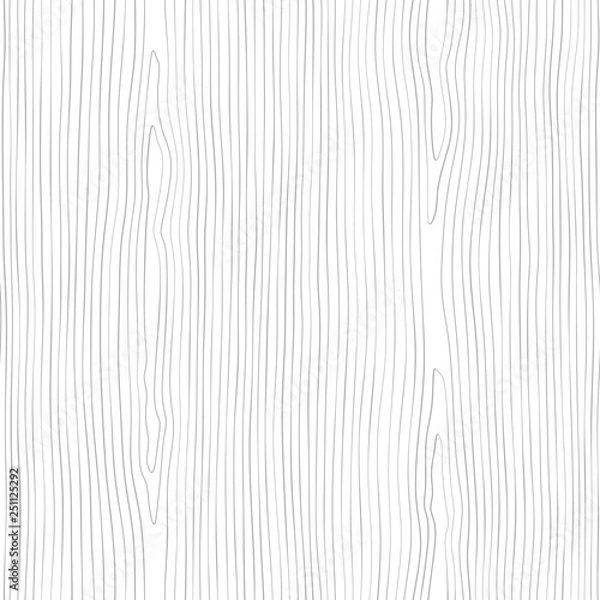 Fototapeta Seamless wooden pattern. Wood grain texture. Dense lines. Abstract background. Vector illustration