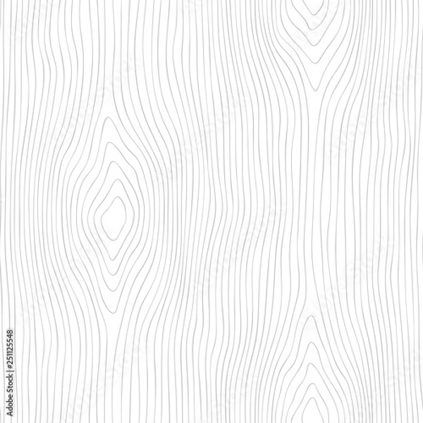 Fototapeta Seamless wooden pattern. Wood grain texture. Dense lines. Abstract background. Vector illustration