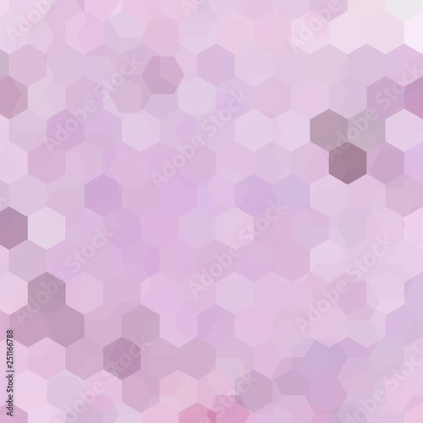 Fototapeta Background of geometric shapes. Pink mosaic pattern. Vector EPS 10. Vector illustration
