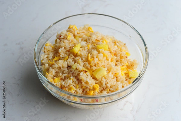Obraz Fried rice with pineapple
