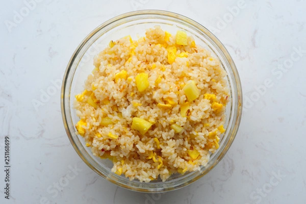 Obraz Fried rice with pineapple