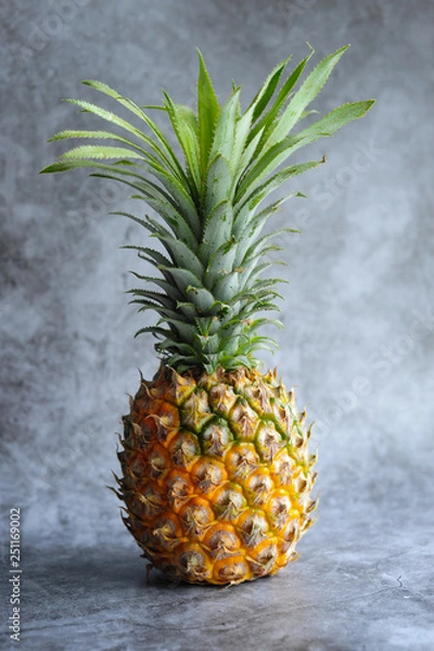Obraz A nice pineapple on the board