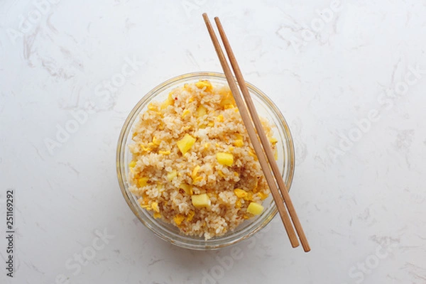 Obraz Fried rice with pineapple