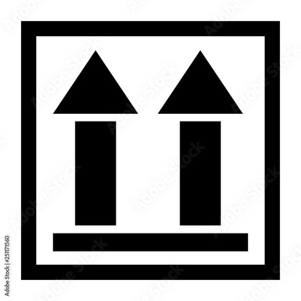 Obraz 横積禁止マーク