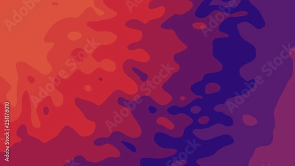 Fototapeta Background with color lines. Different shades and thickness.