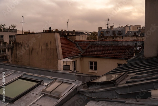 Obraz Paris rooftops