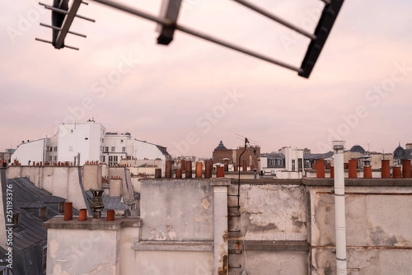 Obraz Paris rooftops