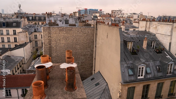 Obraz Paris rooftops
