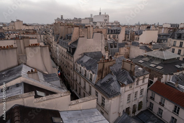 Obraz Paris rooftops