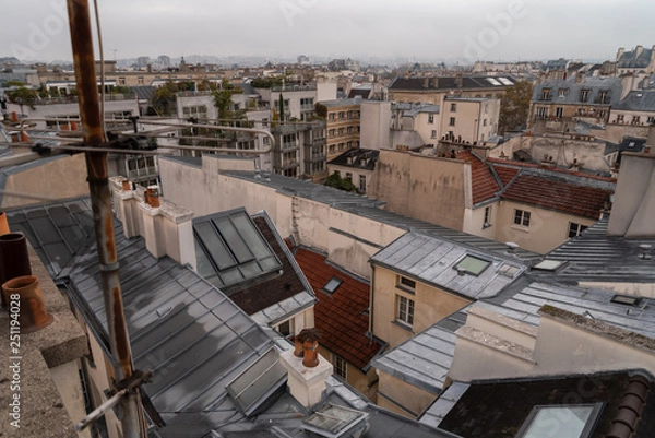 Obraz Paris rooftops