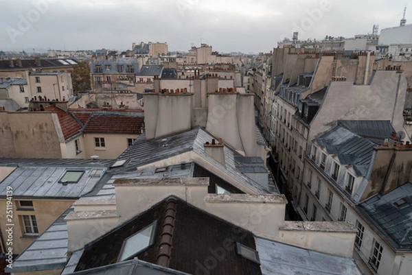 Obraz Paris rooftops