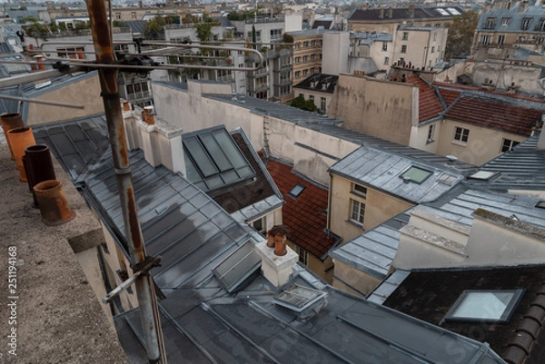 Obraz Paris rooftops