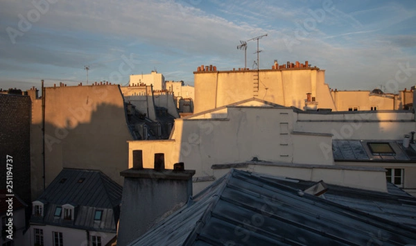 Obraz Paris rooftops