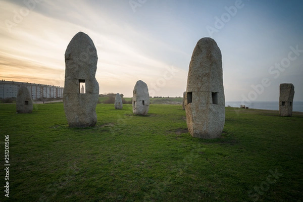 Obraz Paseo de los Menhires, A Coruña