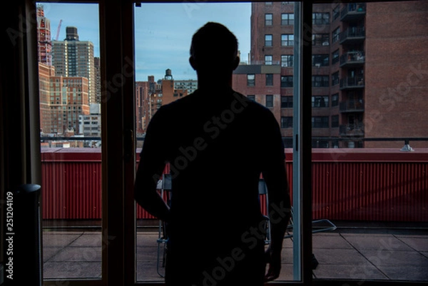 Fototapeta Staring at NYC