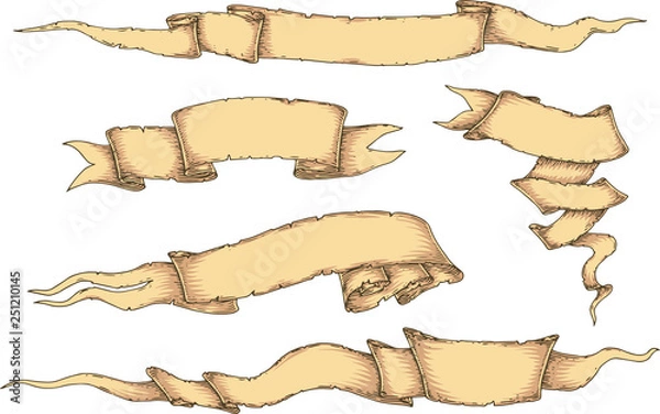 Obraz Heraldic Ribbons Collection