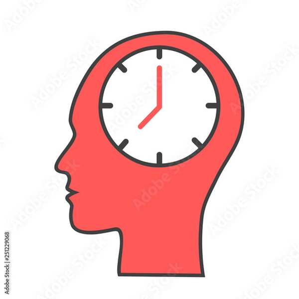 Obraz Abstract Keep Time in Mind