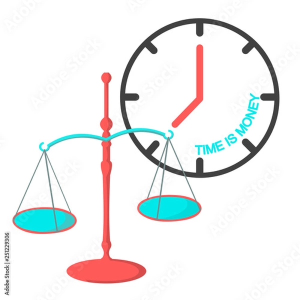 Obraz Time is Money