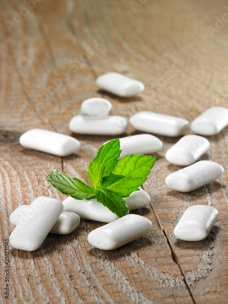 Obraz Pfefferminz Kaugummi