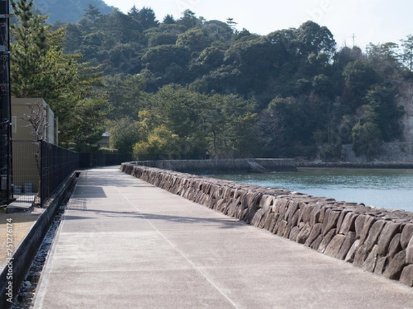 Fototapeta 宮島の海岸の写真