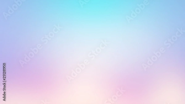 Fototapeta Streszczenie rozmycie miękkiego gradientu pastelowe marzycielskie tło