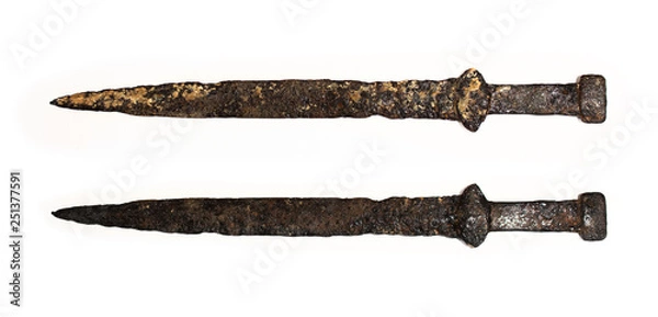 Obraz Ancient rusty sword