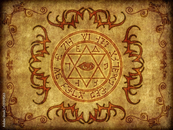 Obraz Magic Sigil Graphic Ilustration