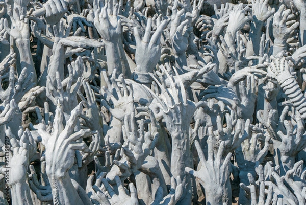 Fototapeta 救いを求める手