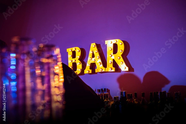 Obraz bar decoration