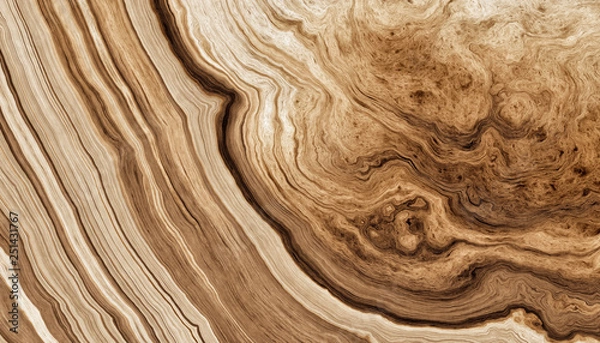 Fototapeta Pattern of rings of a tree