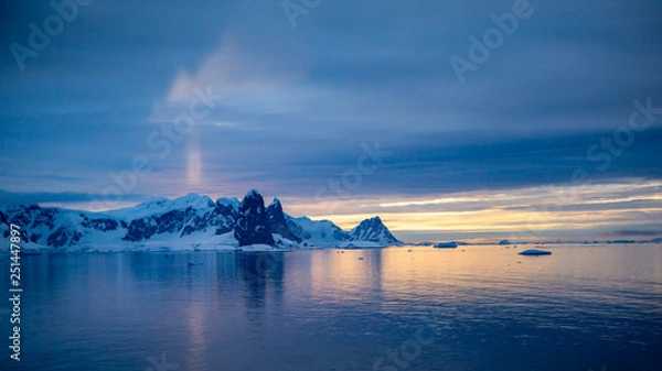 Obraz Antarctic Sunset