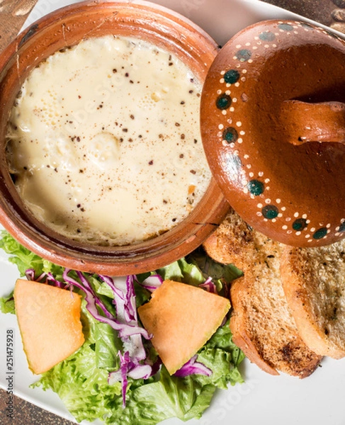 Fototapeta queso fundido