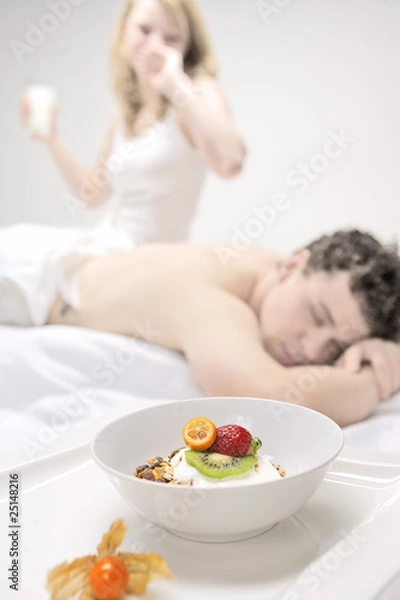 Obraz breakfast in bed