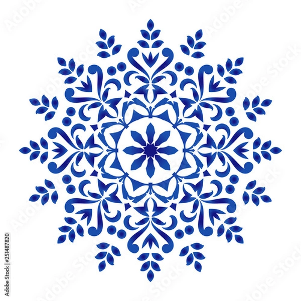 Obraz decorative round mandala