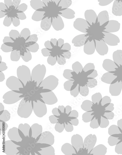 Fototapeta 花柄のパターン