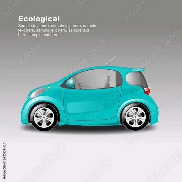 Obraz Ecological Car