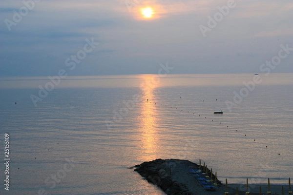 Obraz Alba a Laigueglia