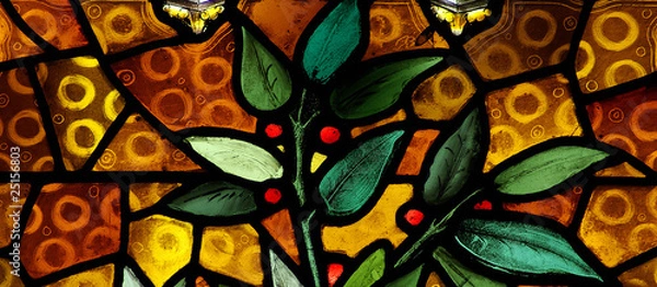Obraz Stained Glass Pattern