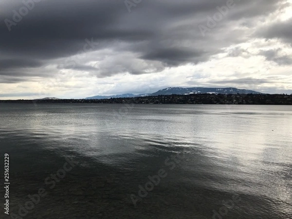 Fototapeta Genfer See in Genf/Geneve (Schweiz)
