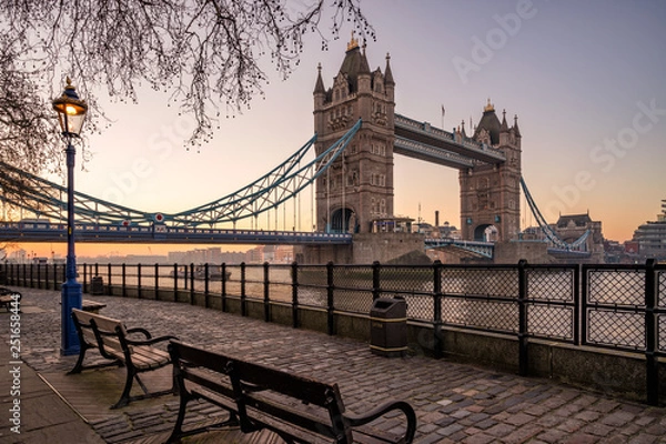 Obraz London cityscape with Tower Bridge