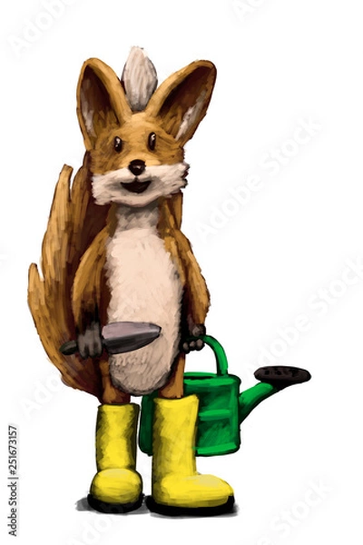 Obraz Garten Fuchs I