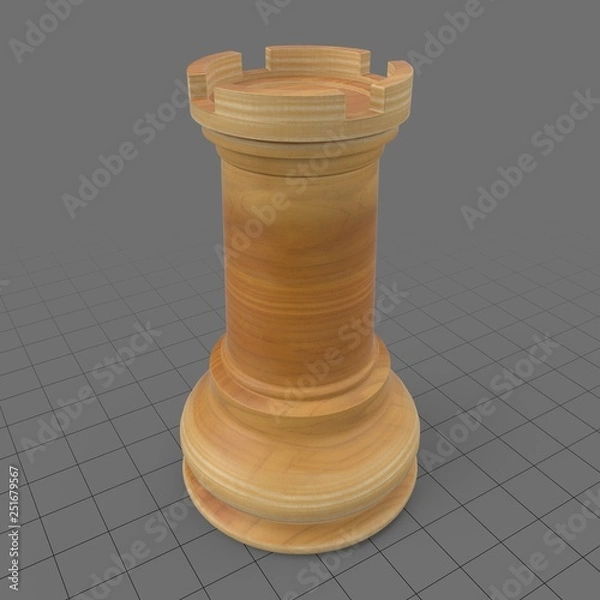 Fototapeta Rook chess piece