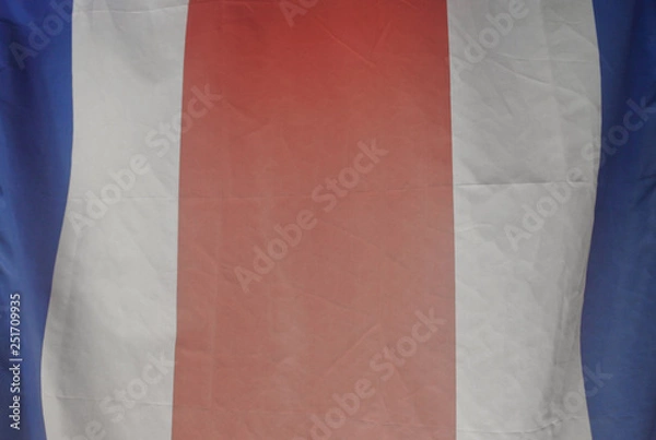 Obraz Old Costa Rican flag