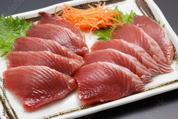 Obraz かつおの刺身